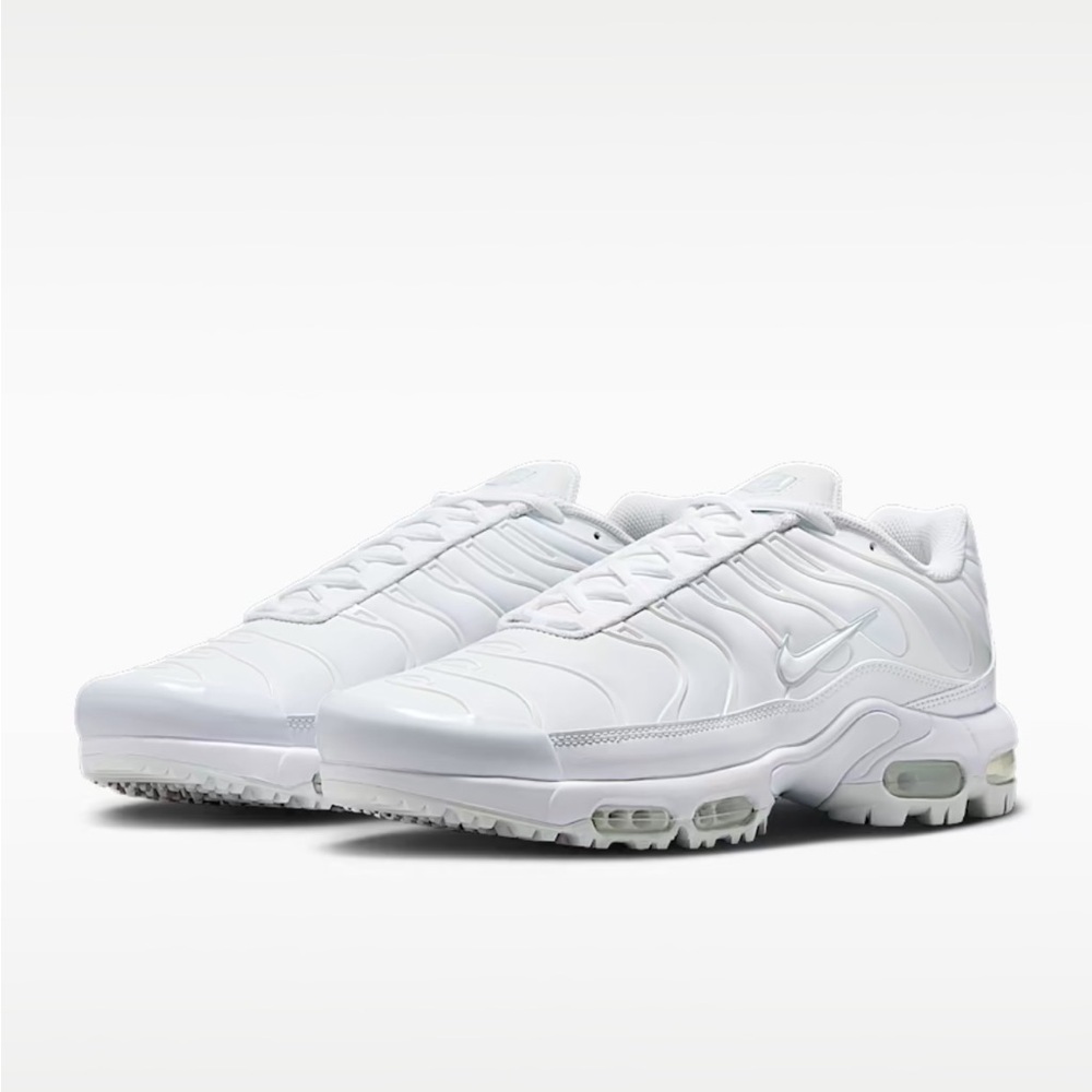 Nike All-White Air Max Plus TN Sneakers NWT size 5.5 womens